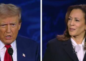 Bitcoin está en la mente de muchos políticos estadosunidenses, pero todavía ninguno de ellos le menciona en un debate entre candidatos a la presidencia. Fuente: Captura de YouTube CNN.