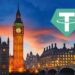 Este reconocimiento legal implica que USDT puede ser tratado como cualquier otro activo en Reino Unido. Fuente: Pinterest/CryptoLogos/Composición CriptoNoticias.