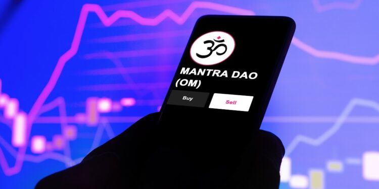 Sube el precio de Mantra (OM). Fuente: CoinMarketCap.