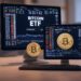 El próximo año los ETF de bitcoin podrían superar los del oro. Fuente: Grok.