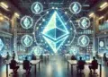 Ethereum Foundation deposita ETH en protocolos DeFi. Fuente: IA Microsoft Designer.