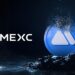 Token MX del Exchange MEXC en color azul y blanco con cenizas encima.