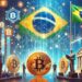 La Receita Federal de Brasil prepara cambios fiscales en torno a los criptoactivos. Fuente: ChatGPT.