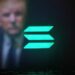 La emisión de la memecoin de Trump impulsó el preico de Solana. Fuente Grok.