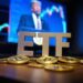 Los ETF de bitcoin se benefician con la presidencia de Trump. Fuente: Grok.