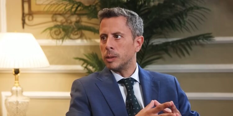Saifedean Ammous señala contradicciones entre los discursos económicos de Milei y su accionar. Fuente: Captura de Pantalla - Youtube @nomadcapitalist