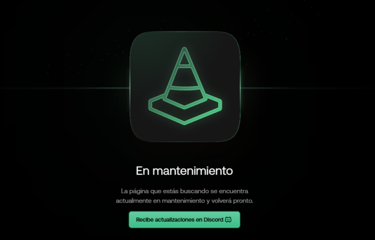 La interfaz para hacer swap de criptoactivos de Chainflip no está disponible. Fuente: Chainflip.