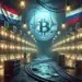 Rusia persigue mineros ilegales de Bitcoin. Fuente: IA Microsoft Designer.