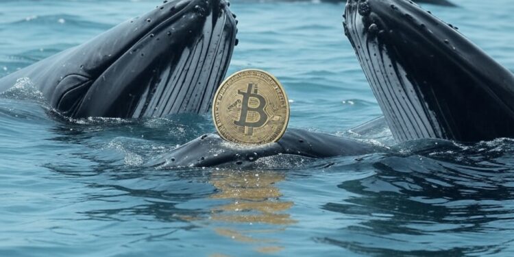 Las ballenas están impulsando el precio de bitcoin. Fuente: Grok.