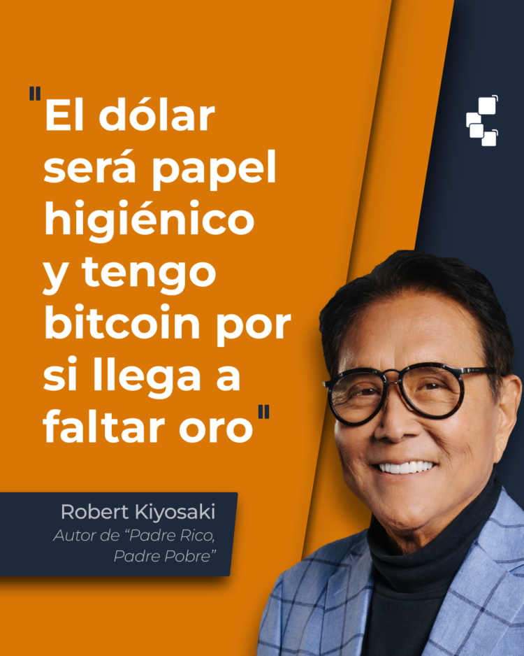 Robert Kiyosaki sigue apostando a Bitcoin como activo de reserva de valor. 