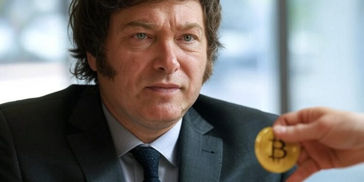 Javier Milei cometió el error de ignorar a Bitcoin durante demasiado tiempo. Fuente: Grok.