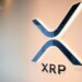 Logo de XRP, la criptomoneda de Ripple