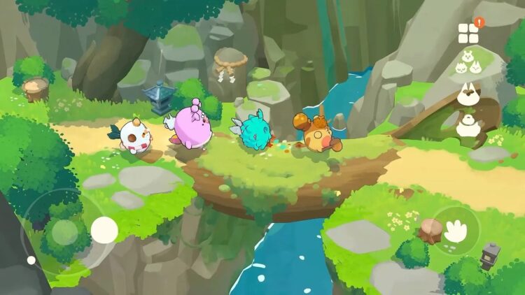 Este juego del mundo de Axie Infinity es un MMO. Fuente: Axie Infinity