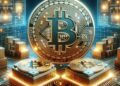 Desarrolladores discuten una posible actualización del software Bitcoin Core. Fuente: Microsoft Image Creator.