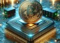 Bitdeer podría lanzar en el futuro el chip de mayor eficiencia operativa para la minería de Bitcoin. Fuente: Microsoft Image Creator.