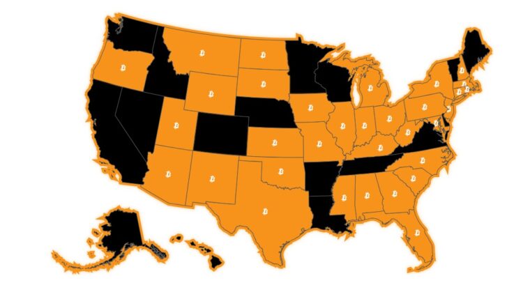 Más de 20 estados han realizado proyectos para incluir criptomonedas en sus reservas. Fuente: Bitcoinlaws