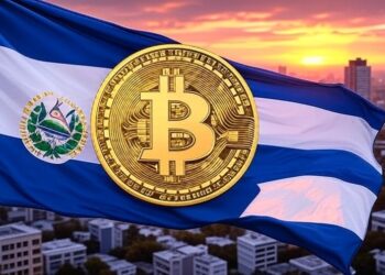 bandera El Salvador bitcoin