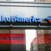 Fachada del banco estadounidense Bank of America