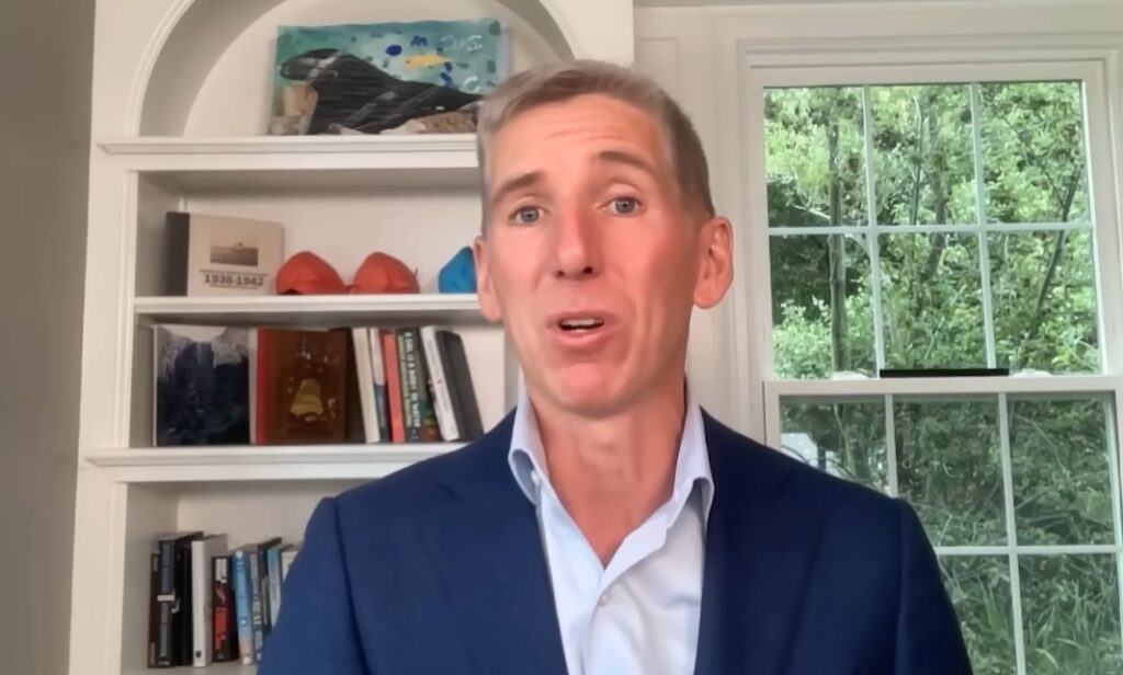 Matt Hougan, director de inversiones de la firma Bitwise, en una entrevista con la cadena CNBC de EE. UU.