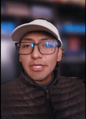 Mauro Alejandro Chirinos de Asoblockchain Bolivia durante una entrevista con CriptoNoticias.