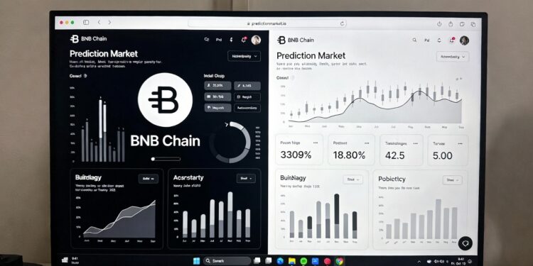 Datos predictivos que aparecen en un monitor de una computadora portátil.