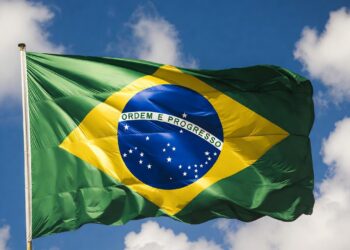 Bandera de Brasil.