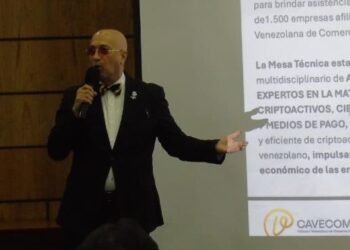 Fotografía del presidente de Cavecom-e, Richard Ujueta.