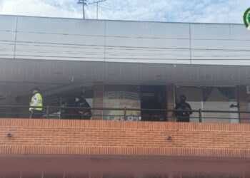 Allanamiento realizado por fuerzas de seguridad.