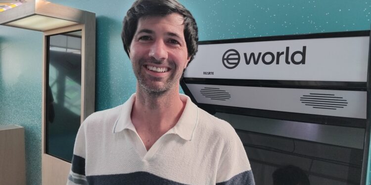 Fotografía de Martín Mazza, gerente regional de World.